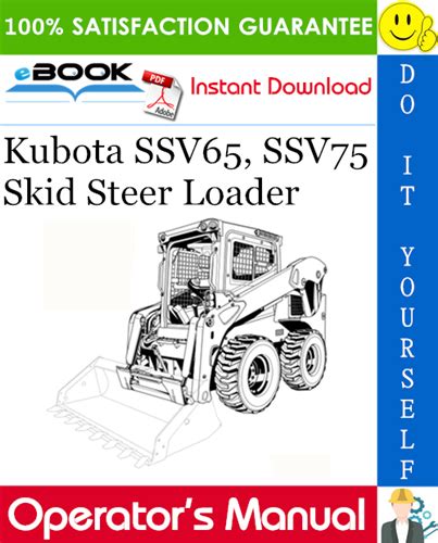 kubota skid steer sweeper manual|kubota ssv65 user manual.